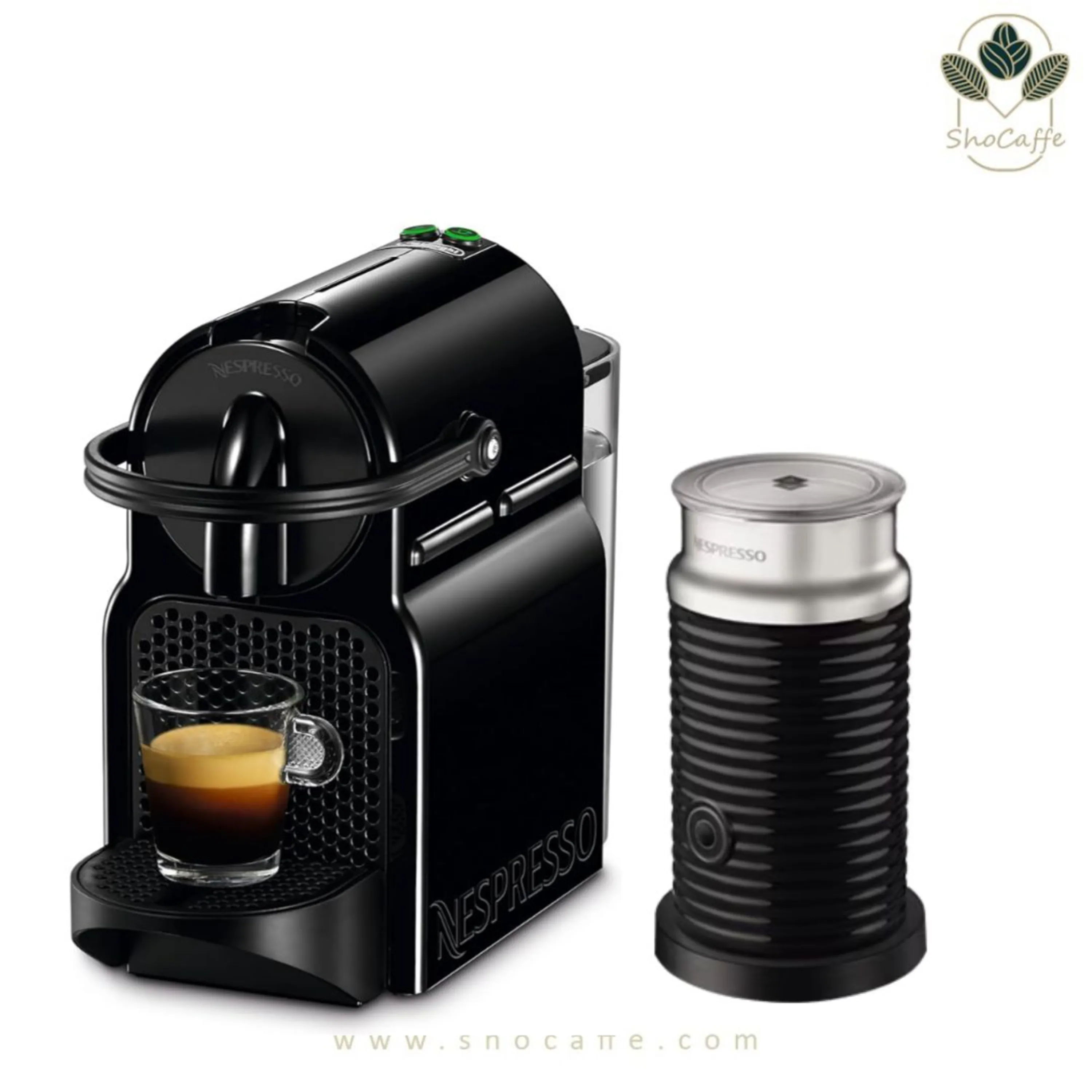 اسپرسوساز نسپرسو اینیسیا به همراه کف شیرساز Aeroccino3